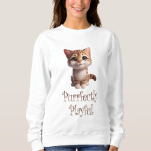 Parfaitement ludique chat mignon