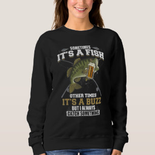 Sweatshirt Parfois C'Est Un Poisson Autres Fois C'Est Un Buzz