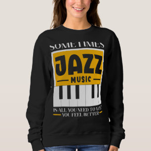 Sweatshirt Parfois, La Musique Jazz Est Tout Ce Dont Vous Ave