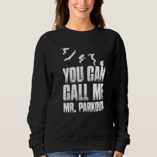 Sweatshirt Parkour Pour Parkour Runner Traceur Freestyle Runn
