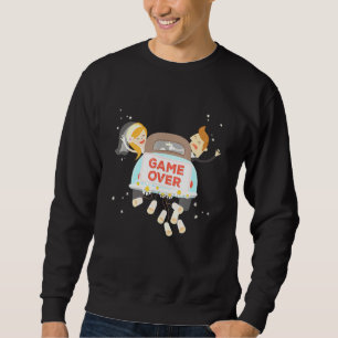 Sweatshirt Partie de Garçon d'Honneur de Mariage Terminée Tém