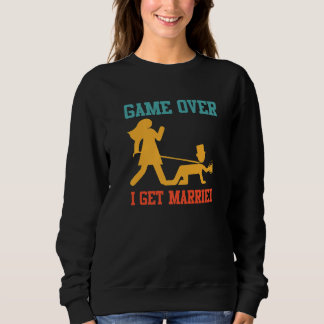 Sweatshirt Partie terminée enterrement de vie de garçon mari