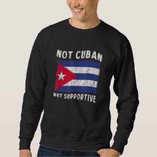 Sweatshirt Pas cubain mais inspiration de drapeau national so