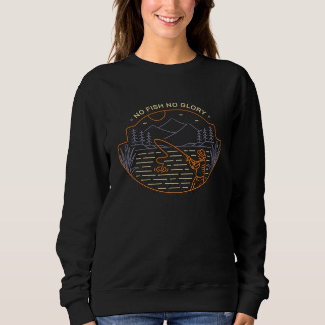 Sweatshirt Pas de poisson pas de gloire (Devant)