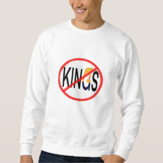 Sweatshirt Pas de rois Anti Classique Minimal Propre