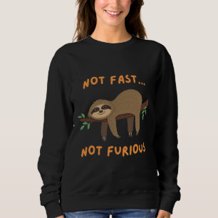 Sweatshirt Pas Vite Pas Furieux Sloth