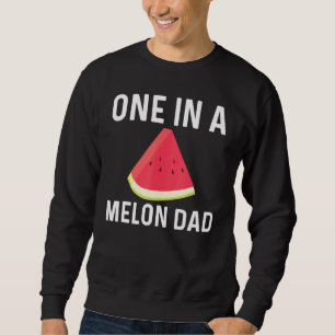 Sweatshirt Pastèque cool Pour Papa Père Père Red Melon Fruit