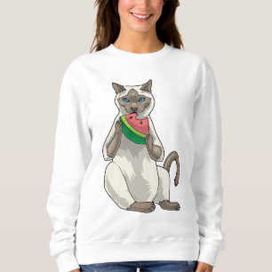 Sweatshirt Pastèque de Siamèse