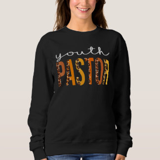 Sweatshirt Pasteur de jeunesse léopard Squad Mignon automne M