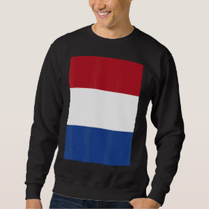 Sweatshirt Pavillon national Vintage néerlandais Retro Pays-B
