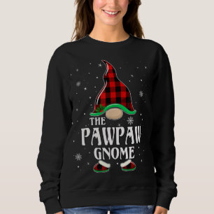 Sweatshirt Pawpaw Gnome Buffalo Plaid Matching Family Christa