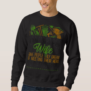 Sweatshirt Paysage Paysage Paysage Architecte paysagiste Wife