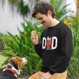 Sweatshirt Peanuts Snoopy Dog House Je suis le papa