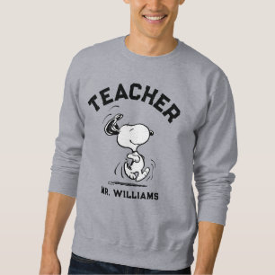 Sweatshirt Peanuts Snoopy Happy Dance Teacher