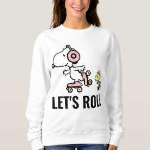 Sweatshirt PEANUTS Snoopy & Woodstock Roulons