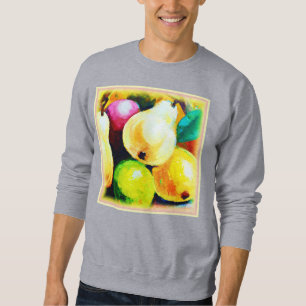 Sweatshirt "Pears Tree" Joli Design. Commandez dès maintenant