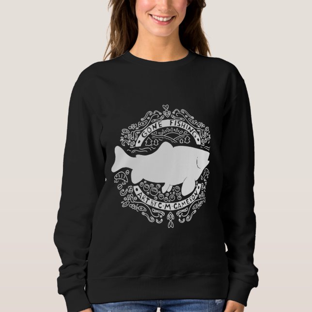 Sweatshirt Pêche libre (Devant)