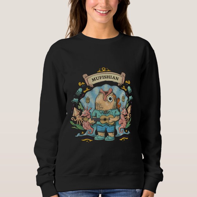 Sweatshirt Pêche née (Devant)