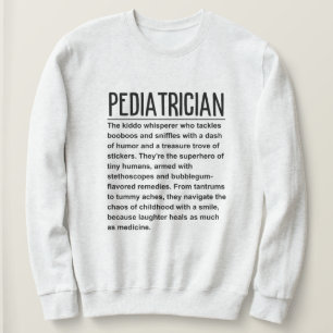 Sweatshirt Pédiatre