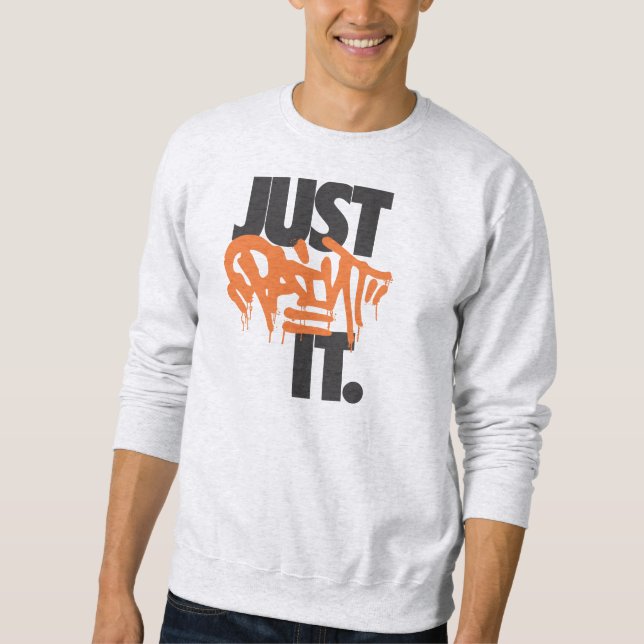 SWEATSHIRT PEINT-LE (Devant)