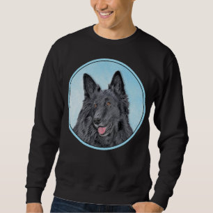 Sweatshirt Peinture belge Sheepdog - Cute Original Chien Art