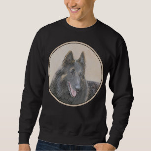 Sweatshirt Peinture belge Tervuren - Cute Original Chien Art