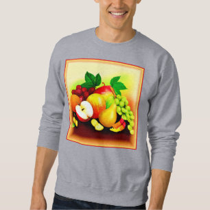 Sweatshirt Peinture de fruits tropicaux. Commandez dès mainte