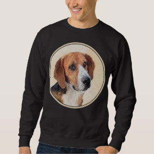 Sweatshirt Peinture Harrier - Joli art original chien
