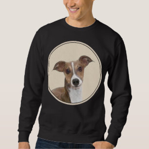 Sweatshirt Peinture italienne Greyhound - Cute Original Chien