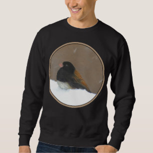 Sweatshirt Peinture Junco foncée - Art original pour oiseaux