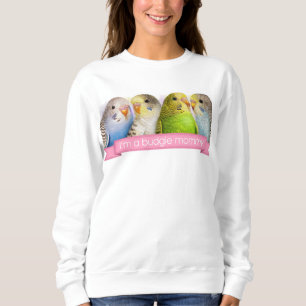 Sweatshirt Peinture réaliste de perruches