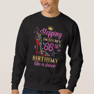 Sweatshirt Pénétrer Dans Mon 66e Anniversaire Comme Un Patron