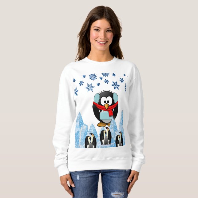 Sweatshirt Penguin (Front Full)