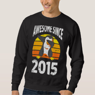 Sweatshirt Penguin stupéfiant depuis 2015 7e anniversaire 7 a