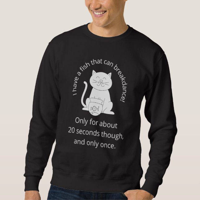 Sweatshirt Percée du poisson (Devant)