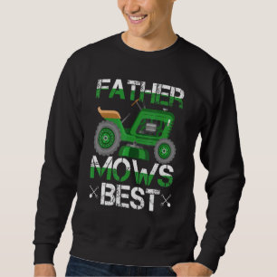 Sweatshirt Père Mows meilleure tondeuse à gazon