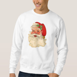 Sweatshirt Père Noël gai mignon antique