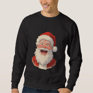 Sweatshirt Père Noël riant