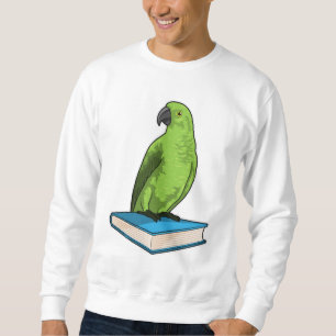 Sweatshirt Perroquet avec livre
