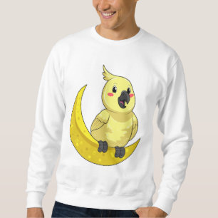 Sweatshirt Perroquet avec lune