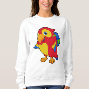 Sweatshirt Perroquet avec sac à dos