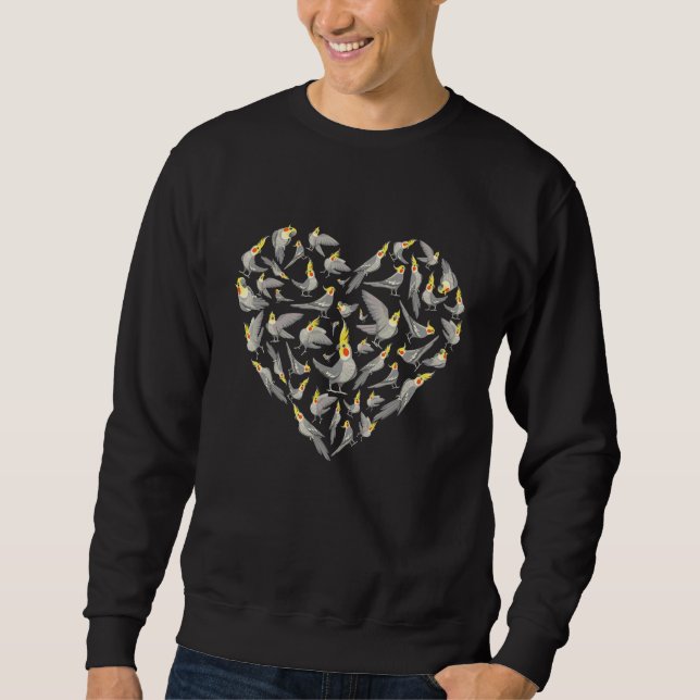 Sweatshirt Perroquet Calopsitte Oiseau Cool Calopsittes Propr (Devant)