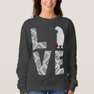 Sweatshirt Perroquet gris d'Afrique