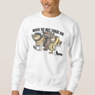 Sweatshirt Personnages et logo de Max et les Maximonstres