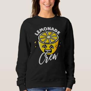 Sweatshirt Personnel de boissons au citron merveilleux Fruit