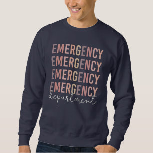 Sweatshirt Personnel du service des urgences   Infirmière des