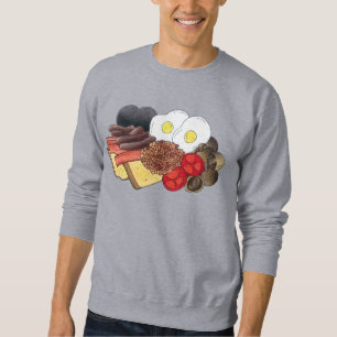 Sweatshirt Petit déjeuner anglais complet Fryup Royaume-Uni