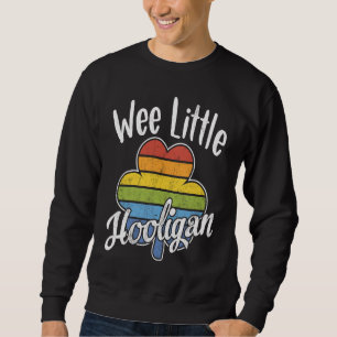 Sweatshirt Petit garnement St Paddy rayé C Saint-Patrick