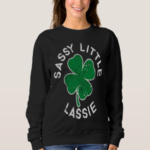 Sweatshirt Petite coquine Lucky C St Patrick's Day Distr