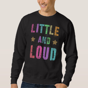 Sweatshirt Petite équipe de cheerleading Loud Cheer École Fly